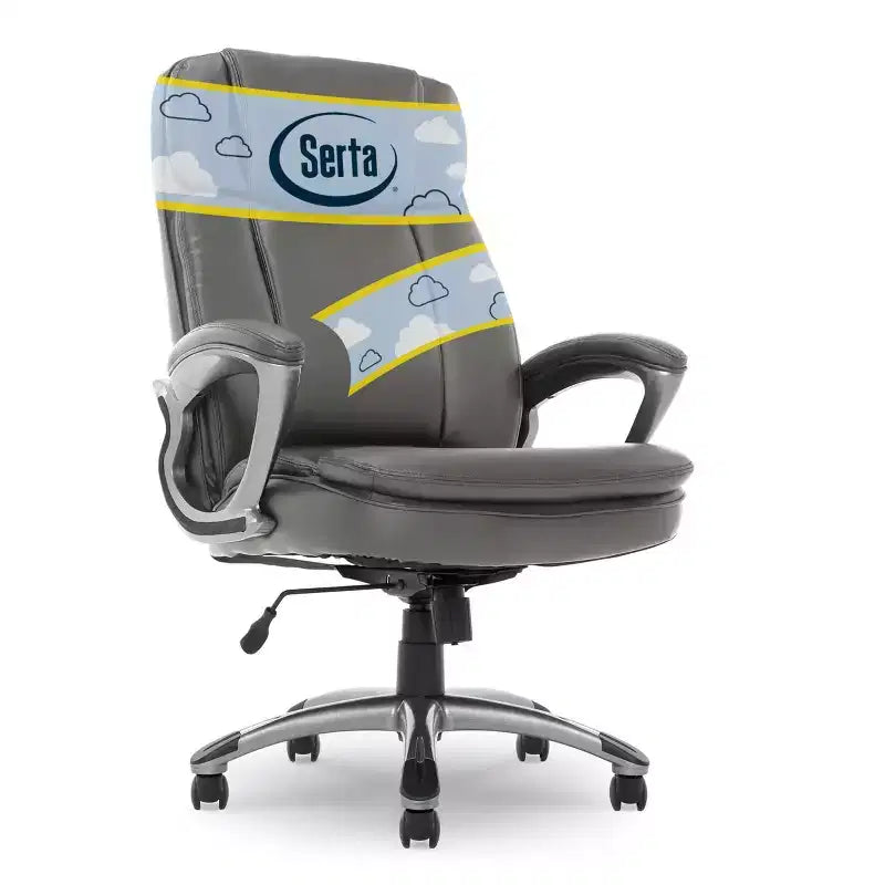Fauteuil de bureau pour personnes de grande taille - Serta