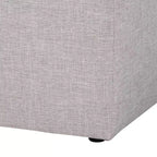 Corinne – Ottoman rembourré en tissu de style moderne et contemporain – Baxton Studio