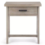 Table de chevet 24 po en bois massif Hawkins - Wyndenhall