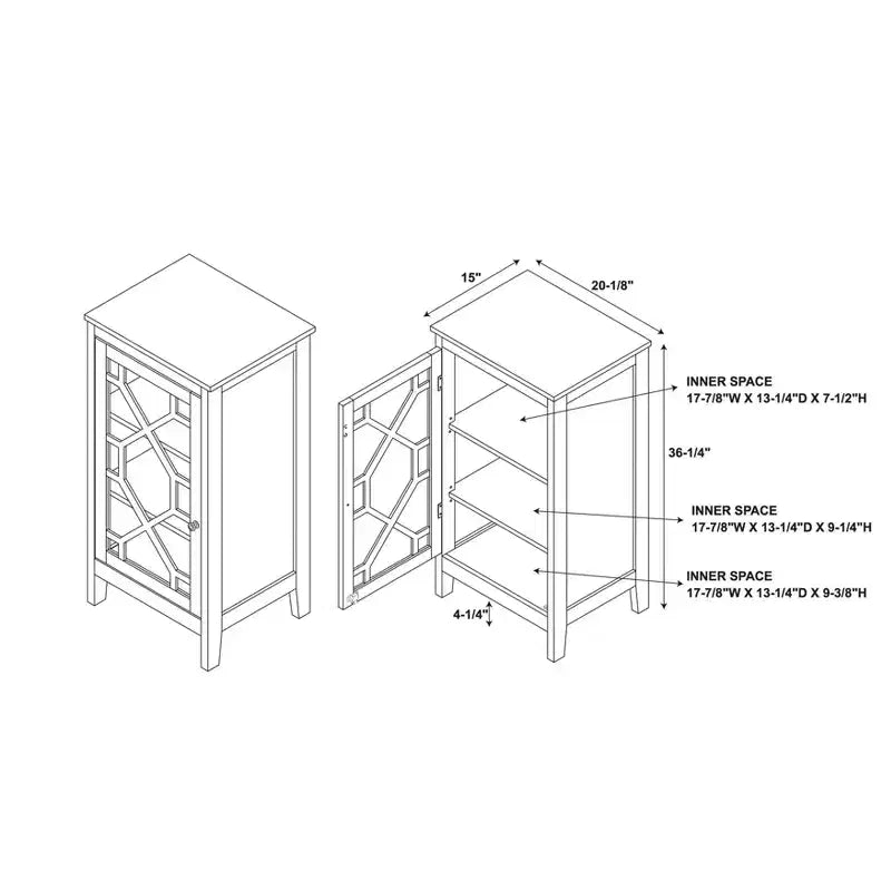 Petit meuble Fetti - Linon