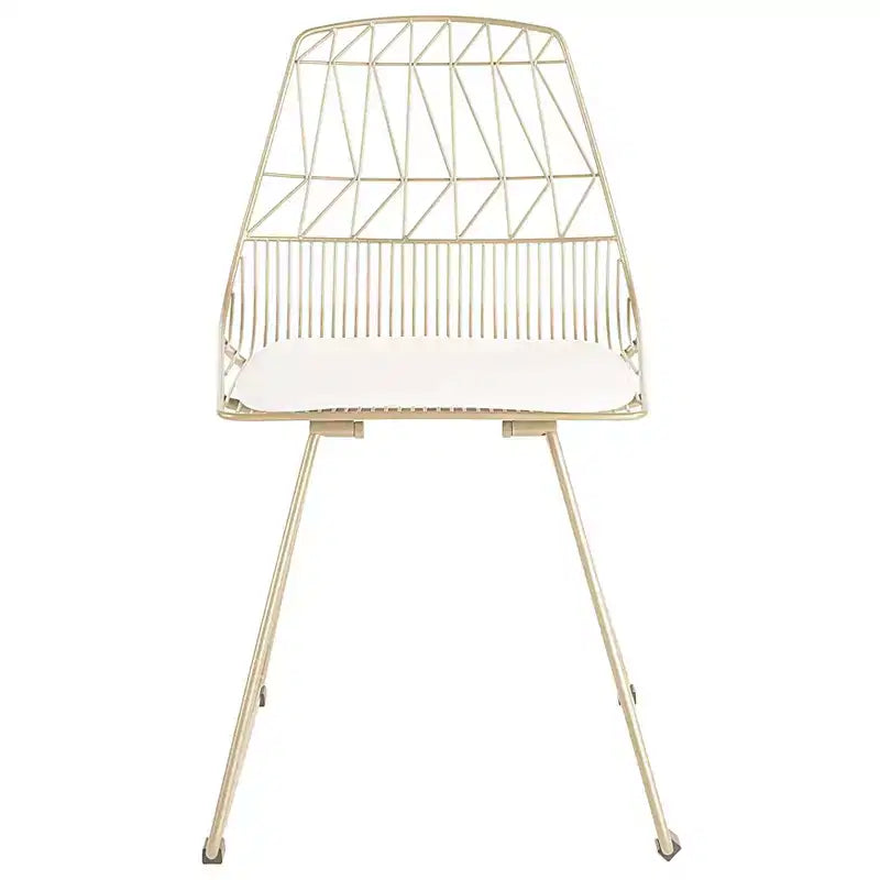 Lot de 2 chaises en métal Vivi - Adore Decor