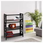 38 Bibliothèque pliante à 3 niveaux - Flora Home