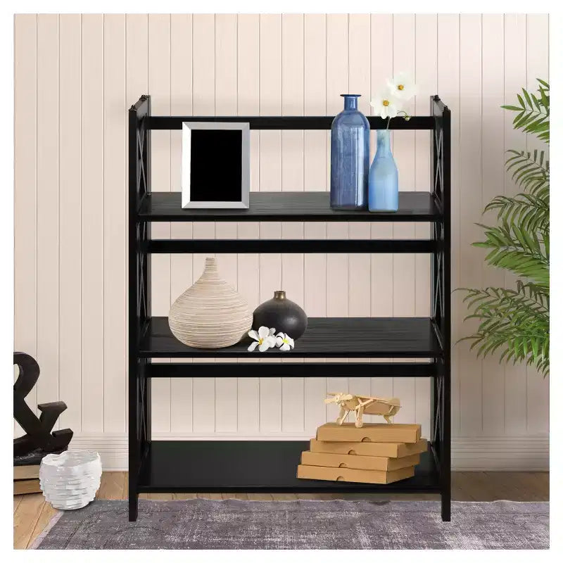 38 Bibliothèque pliante à 3 niveaux - Flora Home