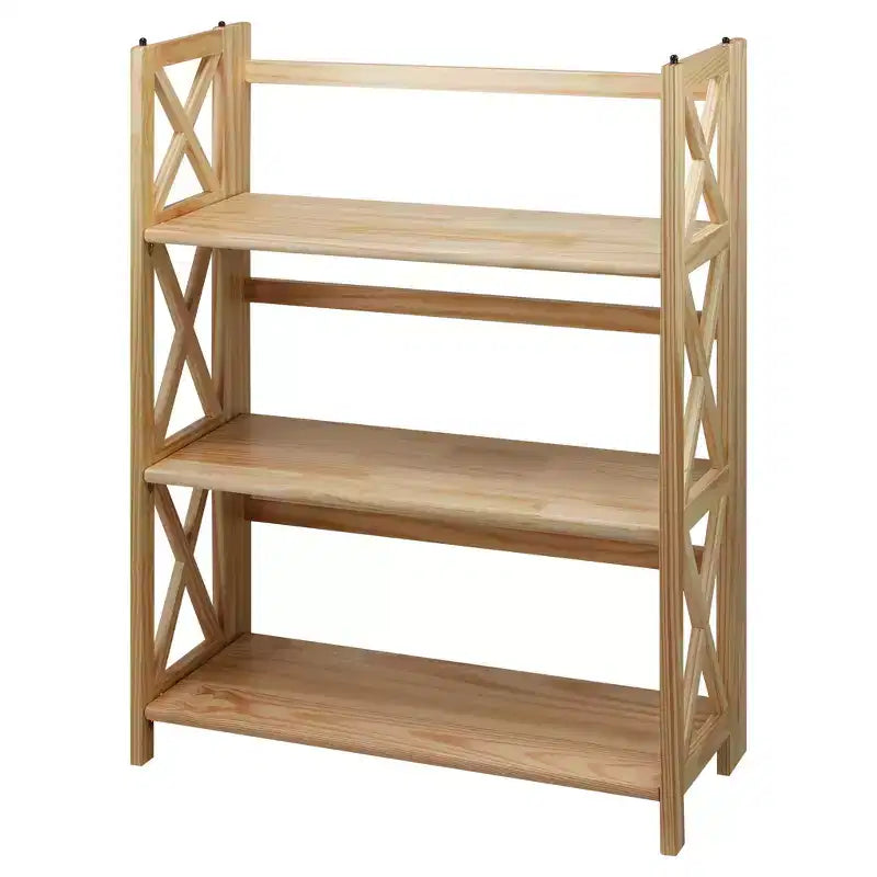 38 Bibliothèque pliante à 3 niveaux - Flora Home