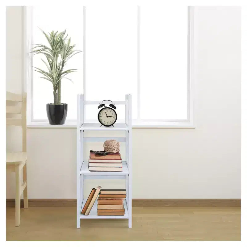 38 Étagère pliante à 3 niveaux - Flora Home