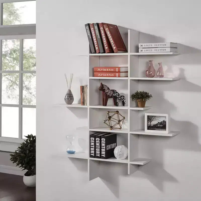 Étagère asymétrique à cinq niveaux 51 x 45 - Danya B.