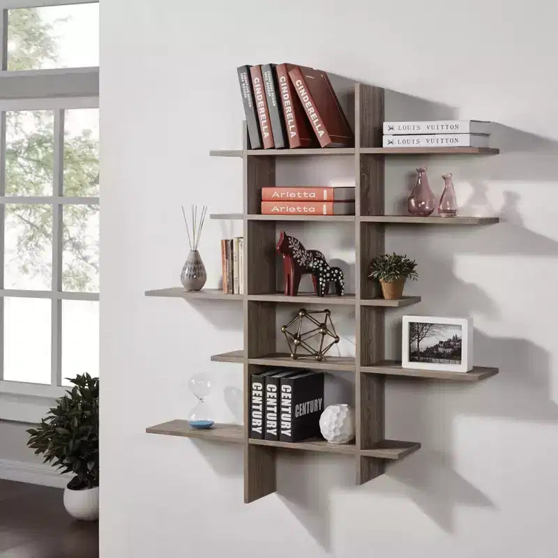 Étagère asymétrique à cinq niveaux 51 x 45 - Danya B.