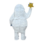 56 po Rudolph 3D en lumières DEL avec bourdon et étoile