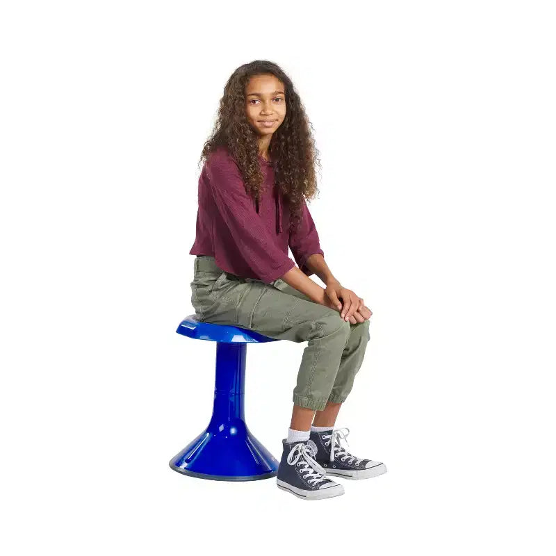 Tabouret oscillant ECR4Kids ACE Active Core Engagement, hauteur d'assise de 45,7 cm, sièges flexibles
