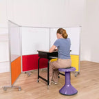Tabouret oscillant ECR4Kids ACE Active Core Engagement, hauteur d'assise de 45,7 cm, sièges flexibles