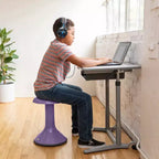 Tabouret oscillant ECR4Kids ACE Active Core Engagement, hauteur d'assise de 45,7 cm, sièges flexibles