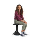Tabouret oscillant ECR4Kids ACE Active Core Engagement, hauteur d'assise de 45,7 cm, sièges flexibles