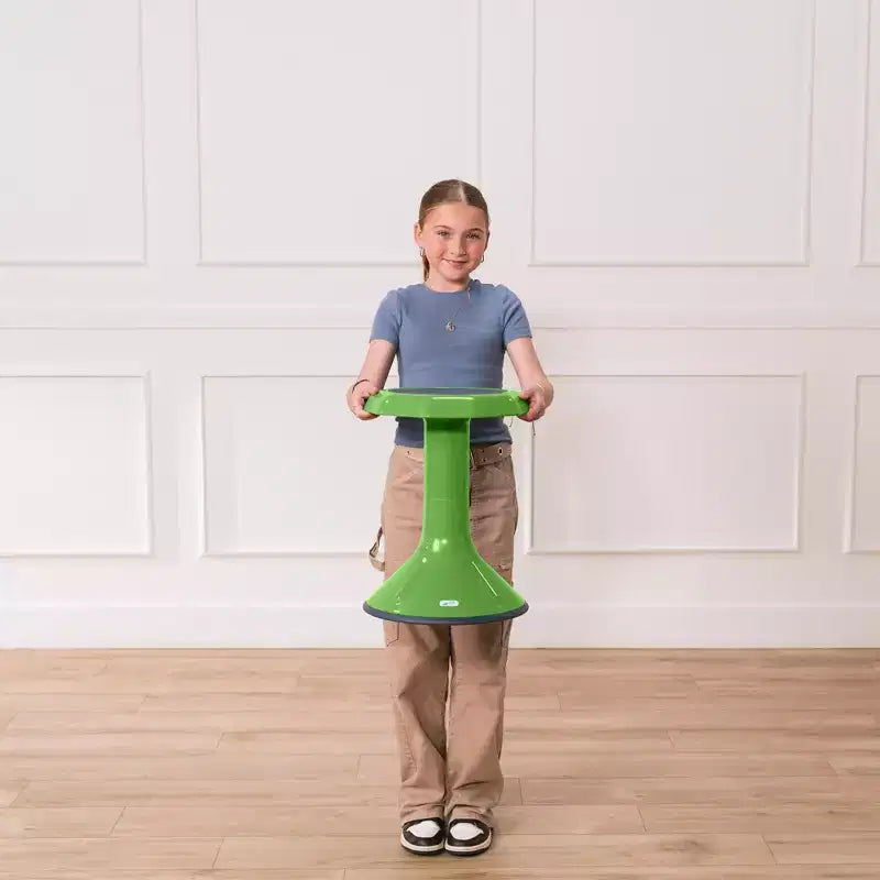 Tabouret oscillant ECR4Kids ACE Active Core Engagement, hauteur d'assise de 45,7 cm, sièges flexibles