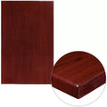 Flash Furniture 30'' x 48'' High-Gloss Resin Table Top with 2'' Thick Drop-Lip