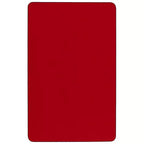 Flash Furniture Table d'activité rectangulaire en stratifié thermique de 30'' L x 48'' P - Pieds réglables en hauteur standard