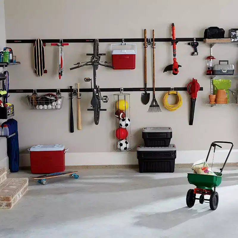 Organisateur de garage de support à vélos mural à fixation verticale Rubbermaid FastTrack