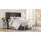 Commode d'appoint Coast to Coast Trevi 3 tiroirs miroir argenté de 32 pouces de large