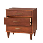 Table de chevet 3 tiroirs Lifestorey Ana Mid Century Modern