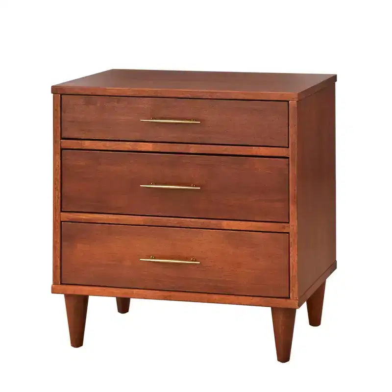 Table de chevet 3 tiroirs Lifestorey Ana Mid Century Modern