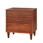 Table de chevet 3 tiroirs Lifestorey Ana Mid Century Modern