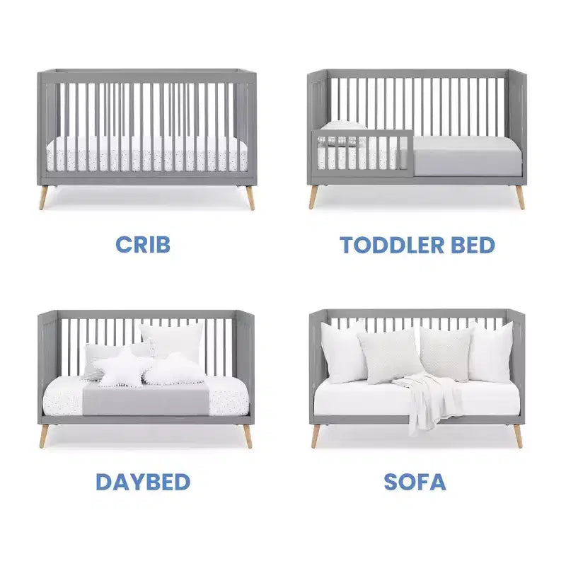 Lit de bébé convertible 4-en-1 Jordan de Delta Children