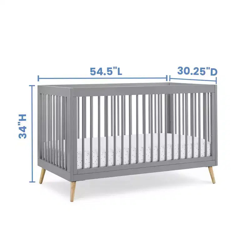 Lit de bébé convertible 4-en-1 Jordan de Delta Children