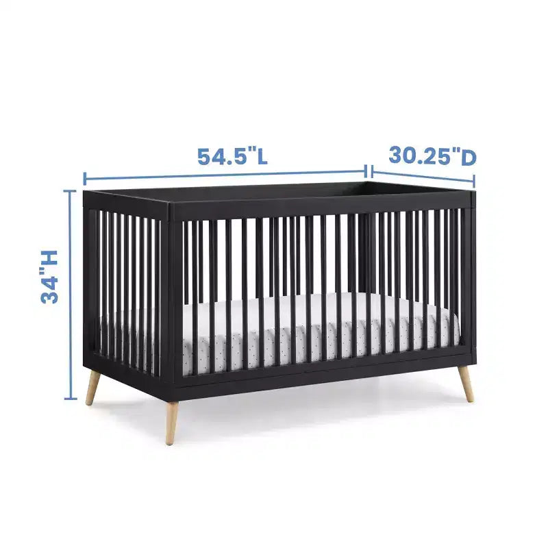 Lit de bébé convertible 4-en-1 Jordan de Delta Children
