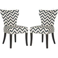 Jappic Ring Side Chair - Set of 2 - MCR4721 - Navy/White - Safavieh Couture