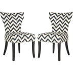 Jappic Ring Side Chair - Set of 2 - MCR4721 - Navy/White - Safavieh Couture