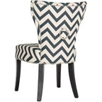 Chaise d'appoint Jappic Ring - Lot de 2 - MCR4721 - Marine/Blanc - Safavieh Couture