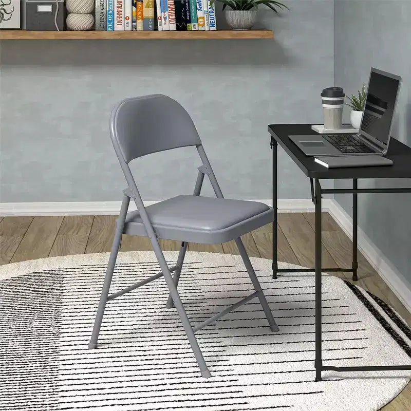 Chaise pliante en vinyle SmartFold de COSCO