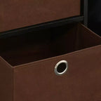 Étagère de rangement avec 3 cubes et 3 tiroirs amovibles Furinno
