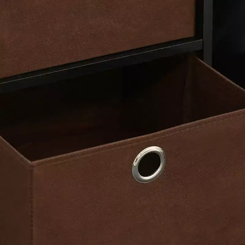 Étagère de rangement avec 3 cubes et 3 tiroirs amovibles Furinno