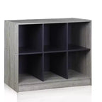 Étagère de rangement avec 3 cubes et 3 tiroirs amovibles Furinno