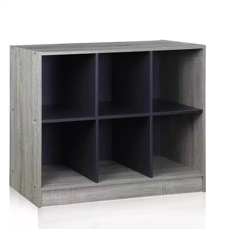 Étagère de rangement avec 3 cubes et 3 tiroirs amovibles Furinno