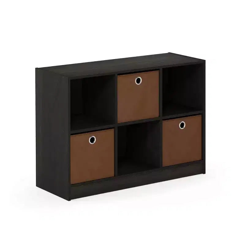 Étagère de rangement avec 3 cubes et 3 tiroirs amovibles Furinno