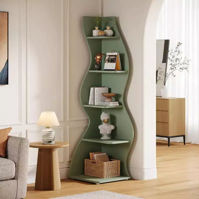 Étagère d'angle Lantine 70 à 5 niveaux
