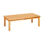 ECR4Kids Hardwood Table with 14in Legs, Childrens Furniture, Honey