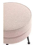 Pouf rembourré en mélange de polyester tissé Bailey Manhattan Comfort