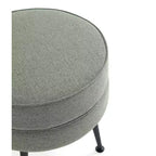 Pouf rembourré en mélange de polyester tissé Bailey Manhattan Comfort