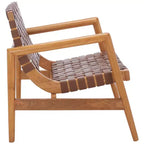 Fauteuil en cuir tressé Bellona - ACH1004 - Safavieh