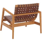 Fauteuil en cuir tressé Bellona - ACH1004 - Safavieh
