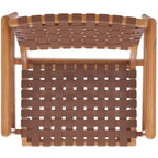Fauteuil en cuir tressé Bellona - ACH1004 - Safavieh