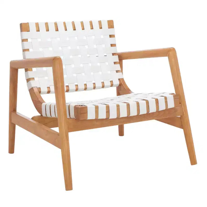 Fauteuil en cuir tressé Bellona - ACH1004 - Safavieh