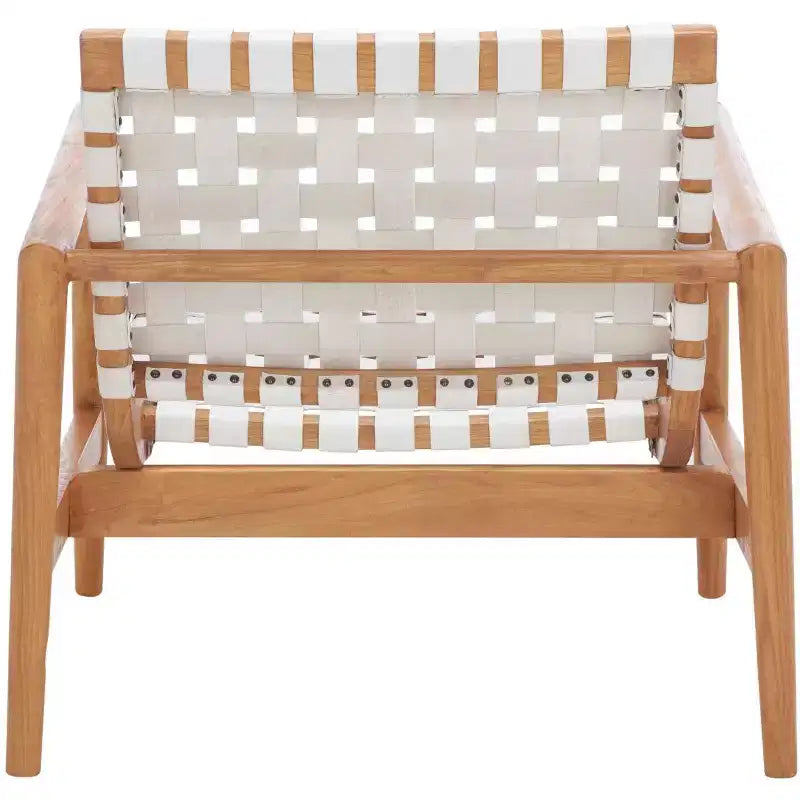 Fauteuil en cuir tressé Bellona - ACH1004 - Safavieh