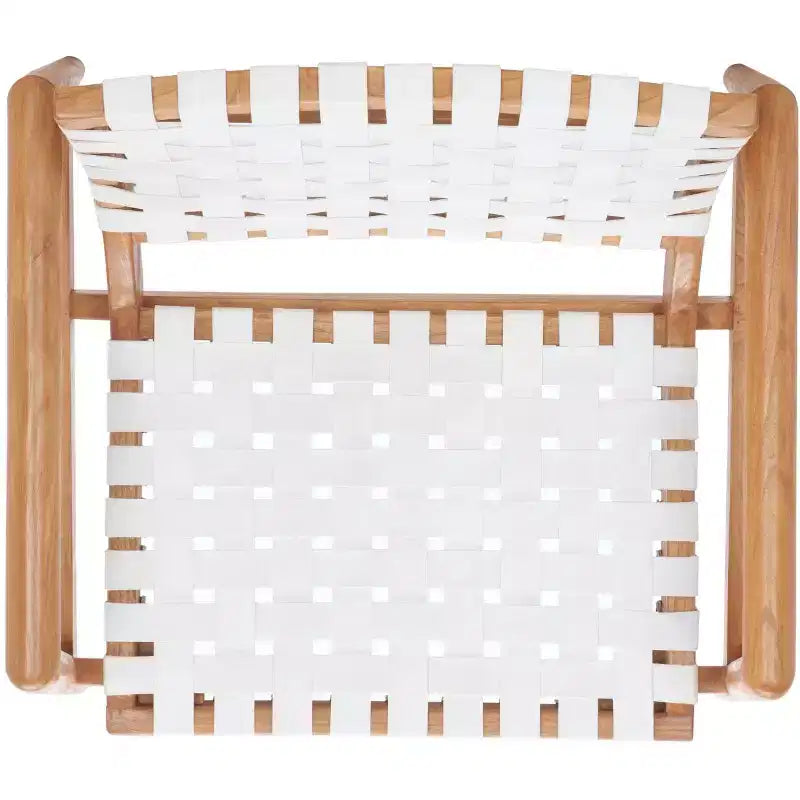Fauteuil en cuir tressé Bellona - ACH1004 - Safavieh