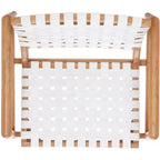 Fauteuil en cuir tressé Bellona - ACH1004 - Safavieh
