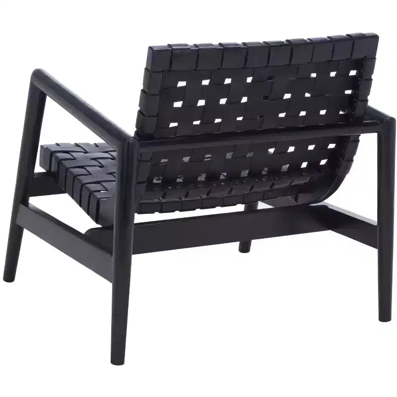 Fauteuil en cuir tressé Bellona - ACH1004 - Safavieh