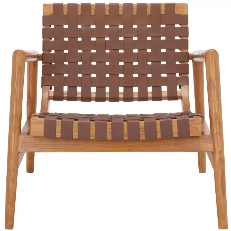 Fauteuil en cuir tressé Bellona - ACH1004 - Safavieh