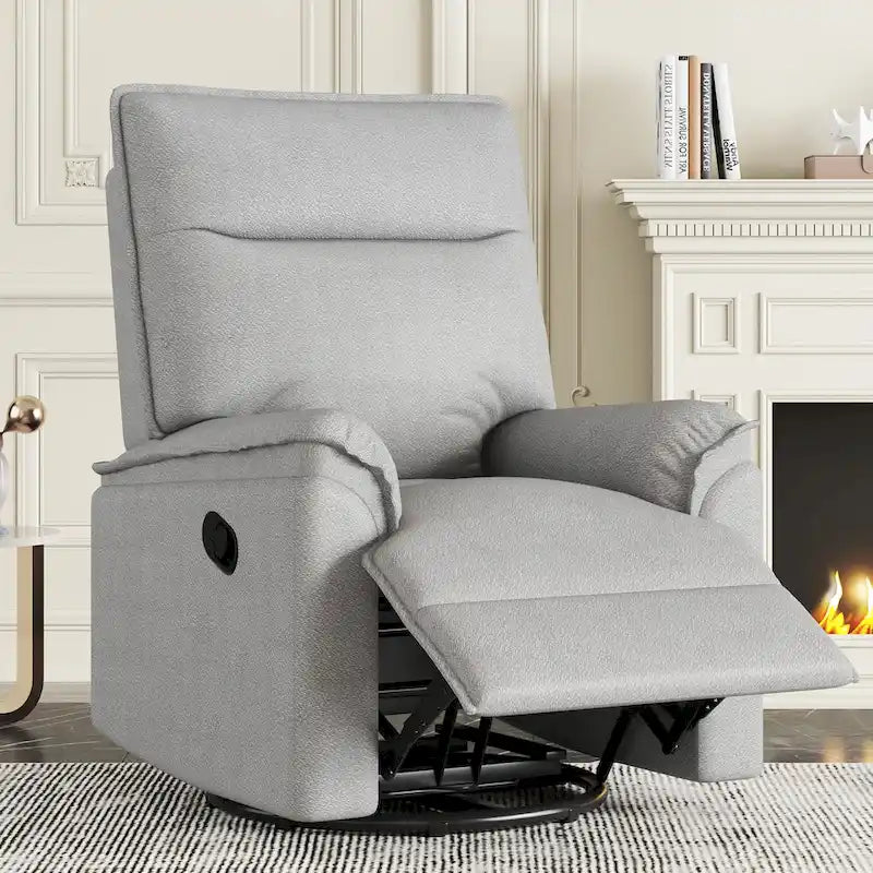 Fauteuil inclinable manuel pivotant à 360 degrés